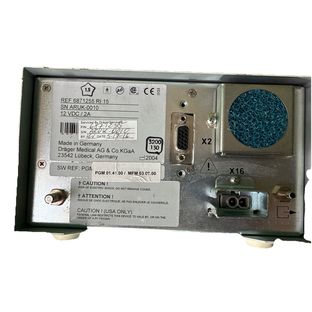 Drager Scio Four Oxi plus Real-Time Gas Measurement Monitor System 6871255 RI 15