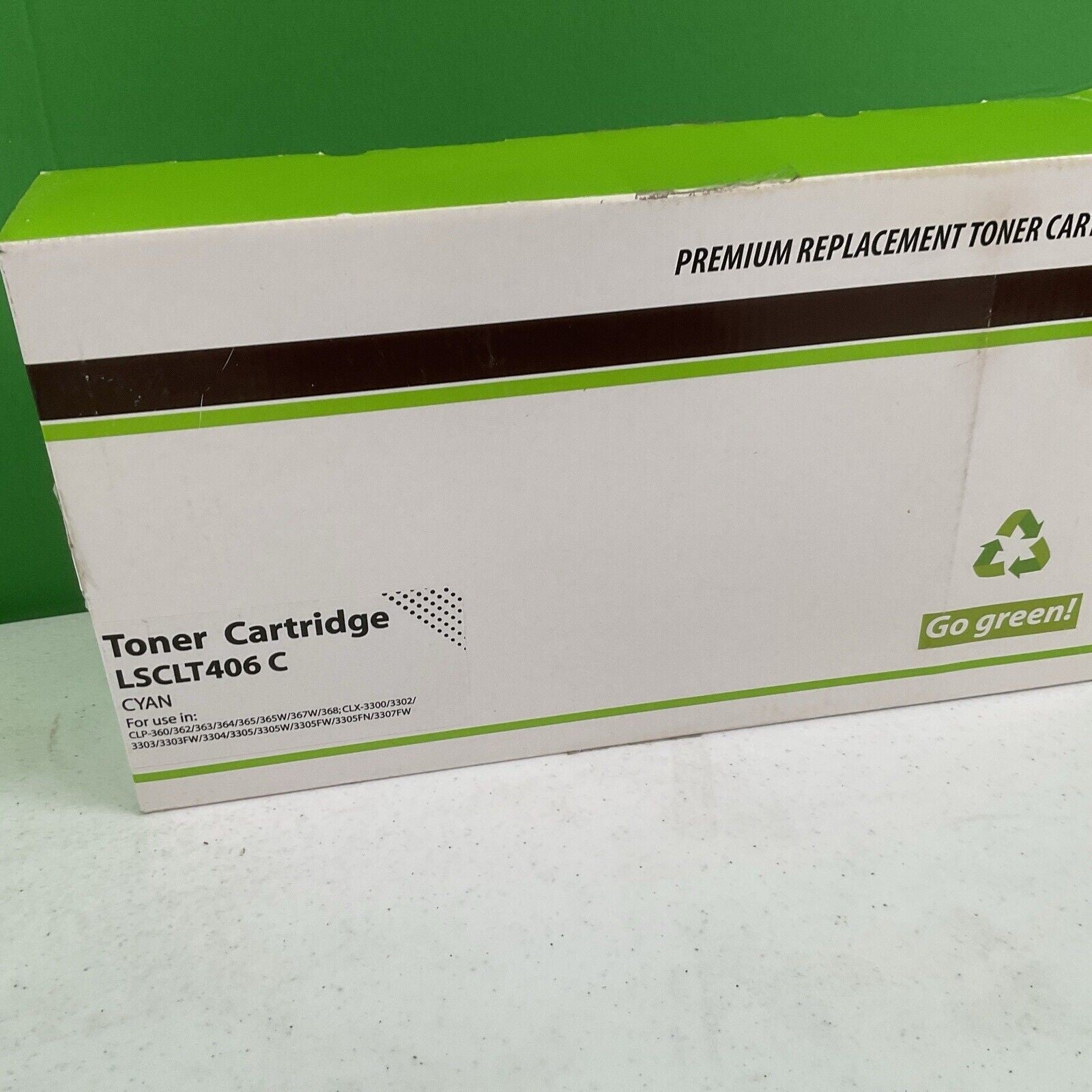 Samsung CLT406 Compatible Toner LSCLT406 C | Ink Color Cyan, Clp360, 362, #1123