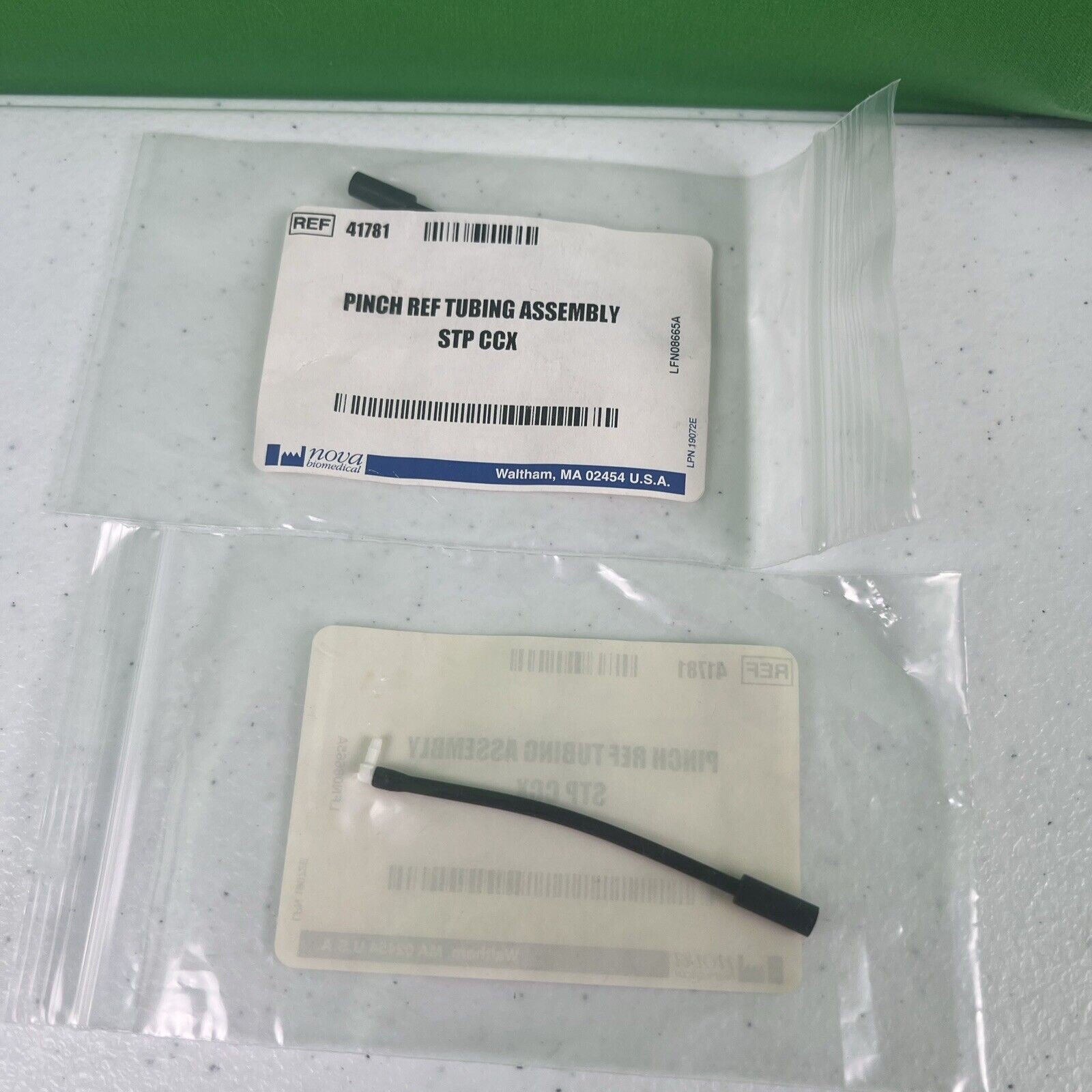 Nova biomedical pinch ref tubing assembley stp ccx. 41781