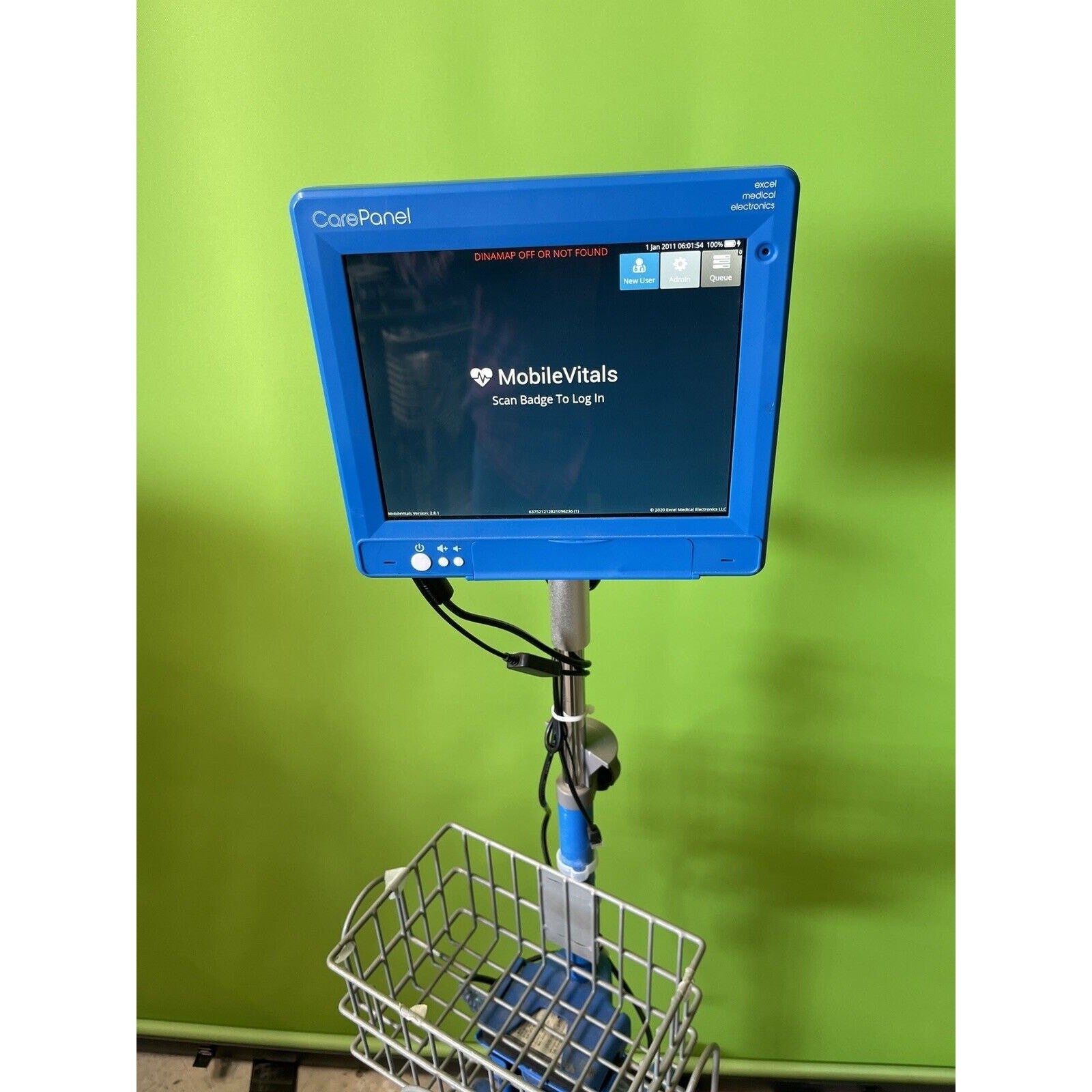 EME CarePanel Excel Medical Electronics BedComm Care Panel Patient Monitor