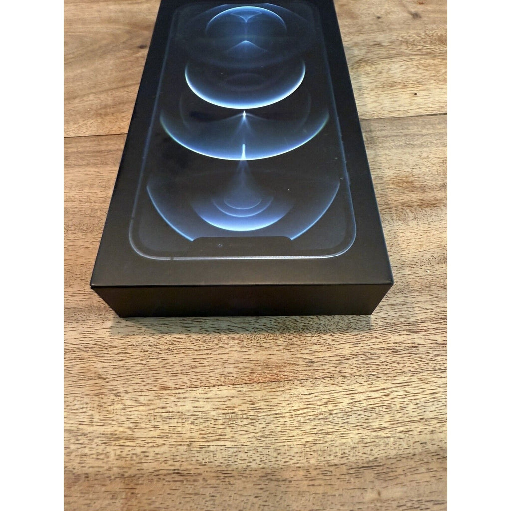 iPhone 12 Pro Max, Pacific Blue. EMPTY BOX ONLY