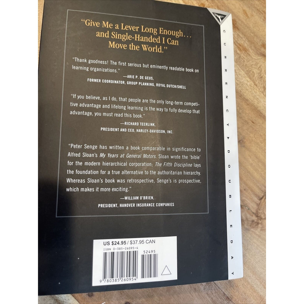 The Fifth Discipline by Peter M Senge: New