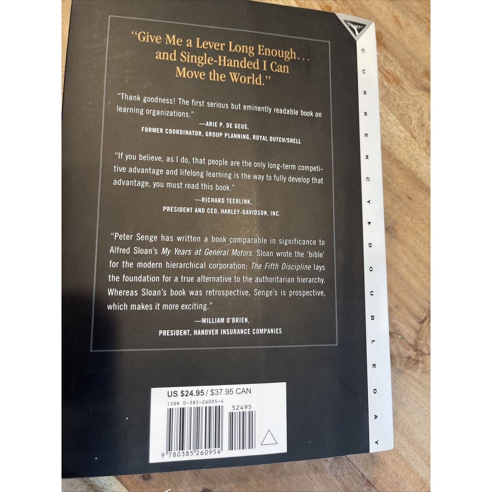 The Fifth Discipline by Peter M Senge: New