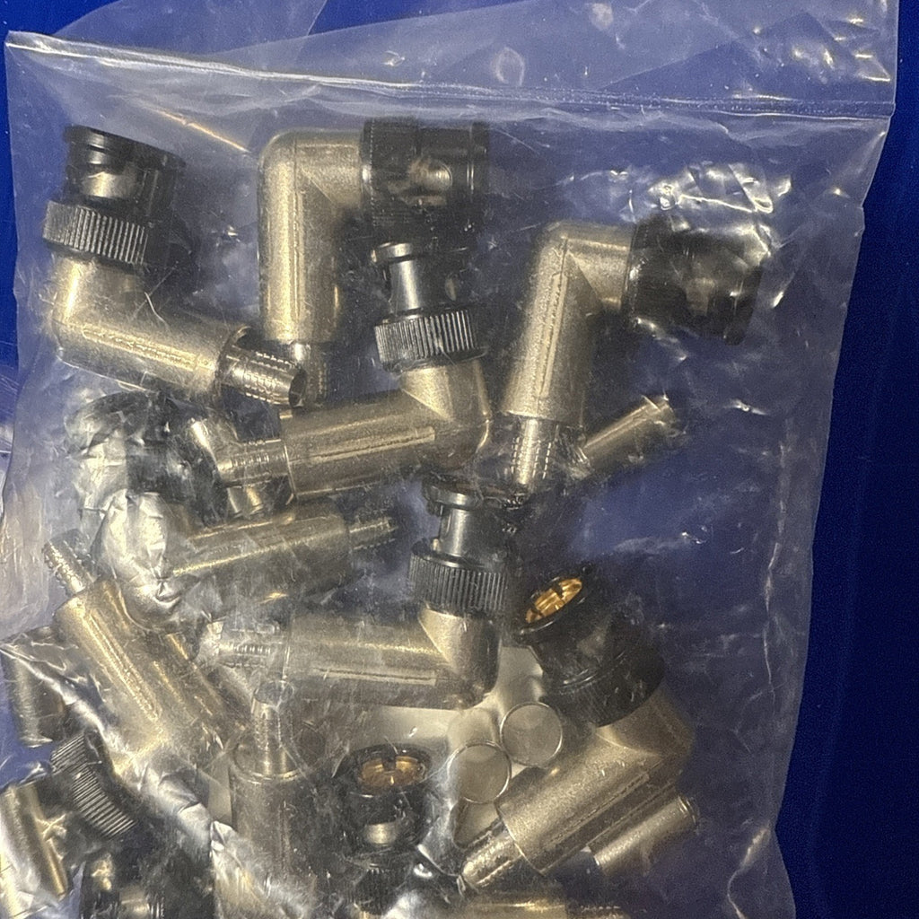 10 Pack CINCH UPLR2000-D7 BNC BOARDCAST CABLE PLUG NEW/UNUSED