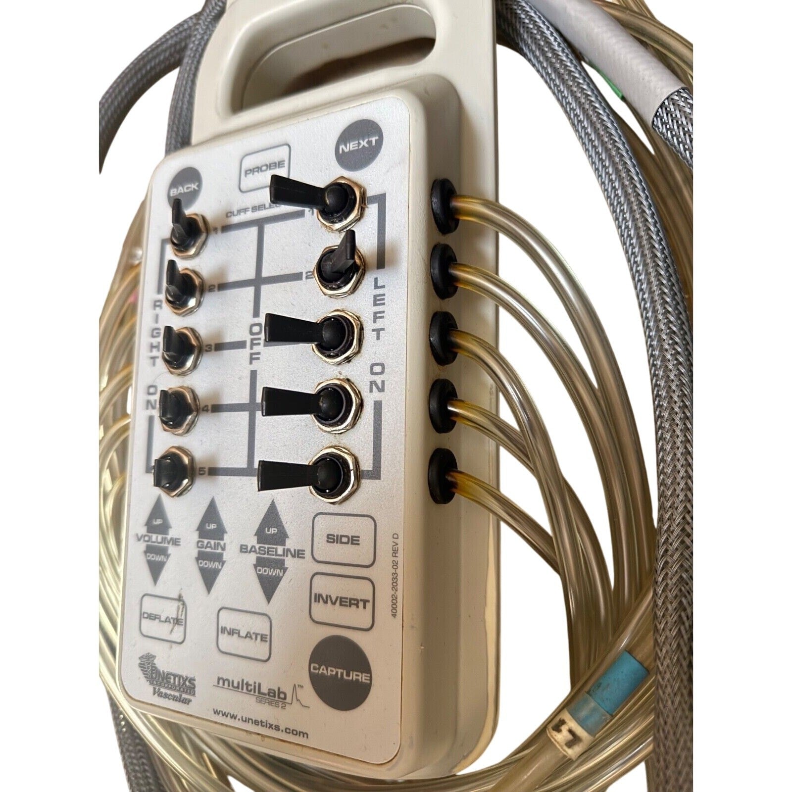 Unetixs Vascular MultiLab Vascular Diagnostic Controler 11972-0000-01