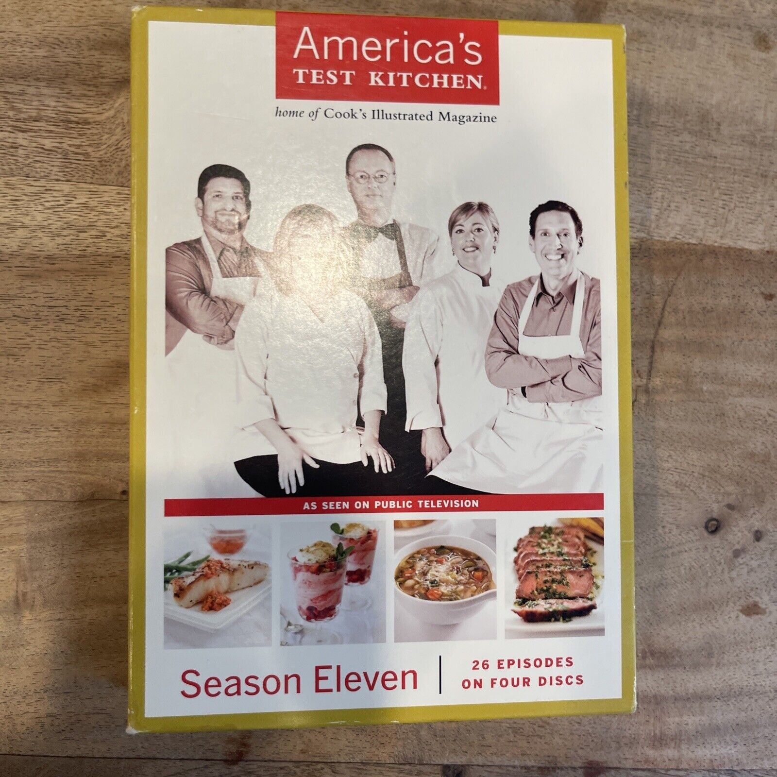 Americas Test Kitchen: Season Eleven (DVD, 2011, 4-Disc Set)