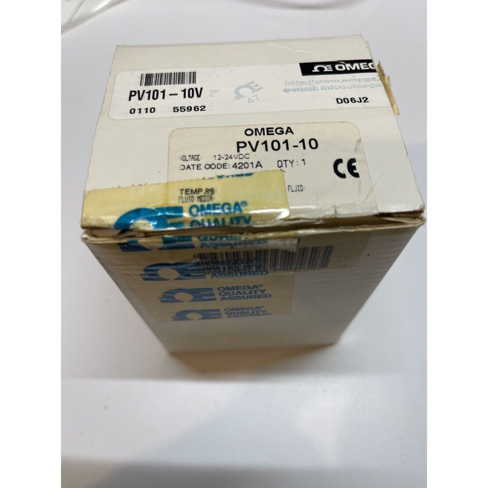 Omega PV104-10V Electronic Controlled Proportional Valve