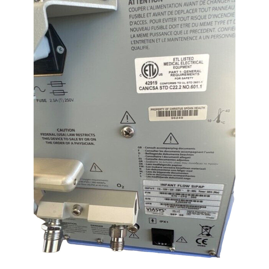 Viasys Infant flow SiPAP 675-CFG-005