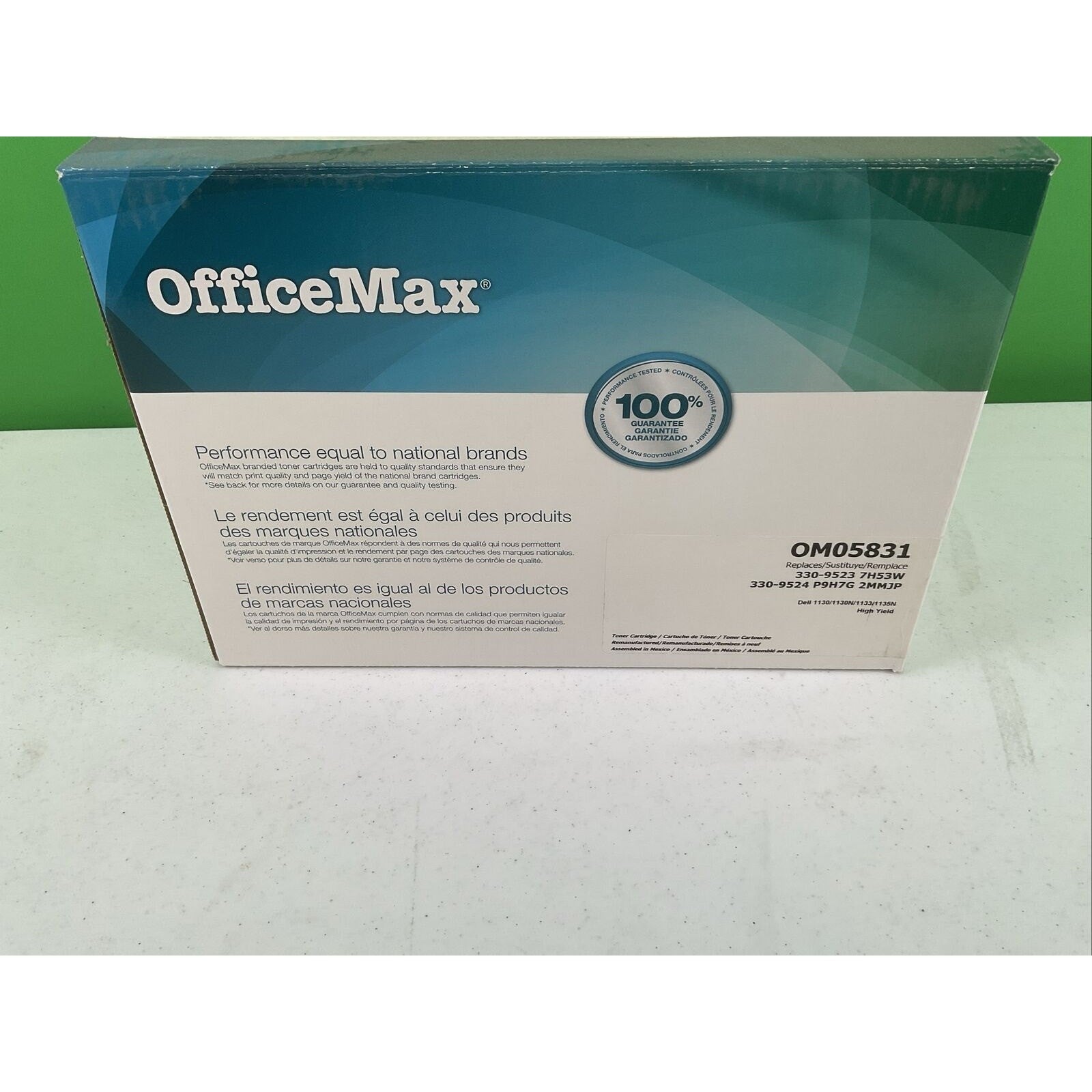 Officemax Compatible OM05831 330-9523 Toner Cartridge For DELL 1130 1133 1135