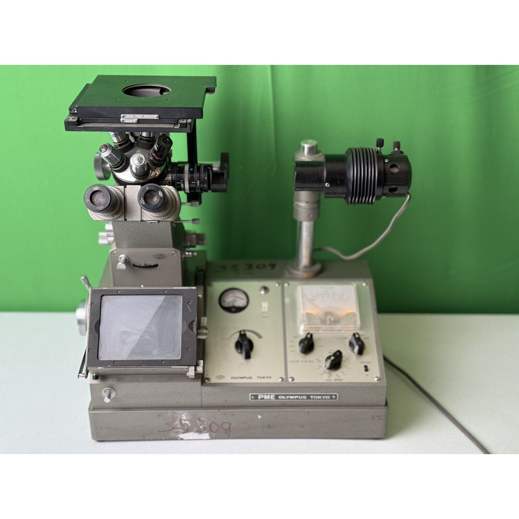 PME OLYMPUS TOKYO METALLURGICAL MICROSCOPE