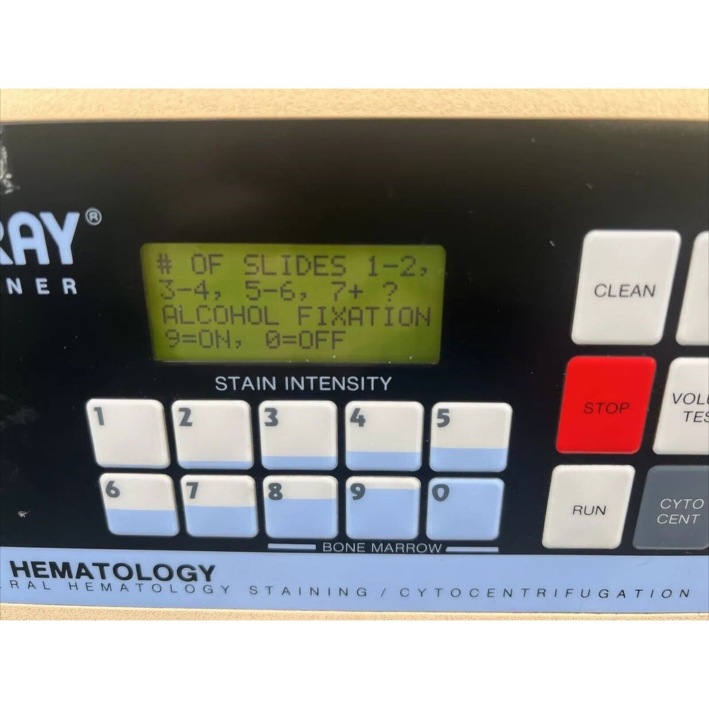 WESCOR Aerospray 7120 General Hematology Slide Stainer Cytocentrifugation