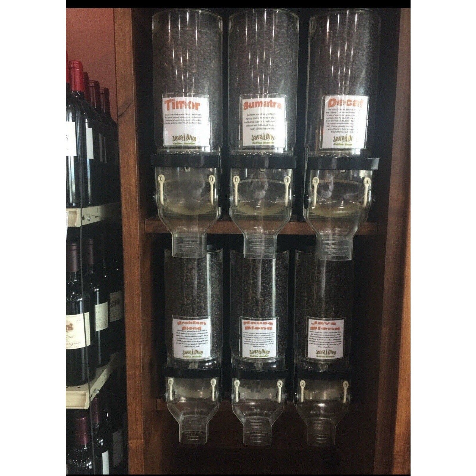 Trade Fixtures Radeus model 418 Gravity Bin Dispenser SHELVE MOUNTING BRACKET