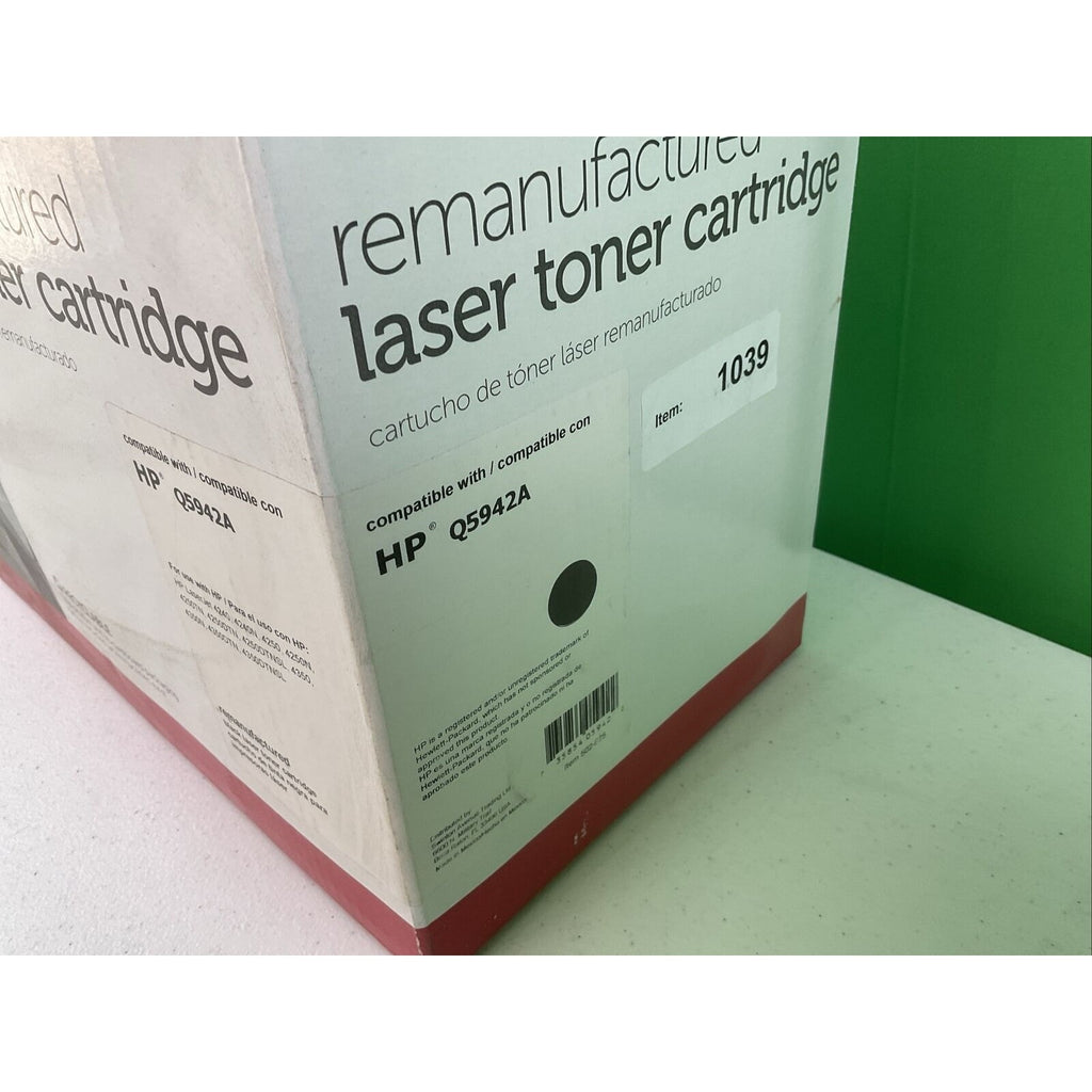Office Depot Brand Q5942A Black Toner Cartridge NEW, 1039