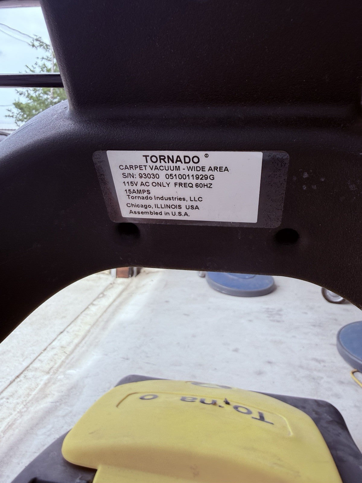 Tornado 93030 30" Bagged Wide Area Vacuum Cleaner