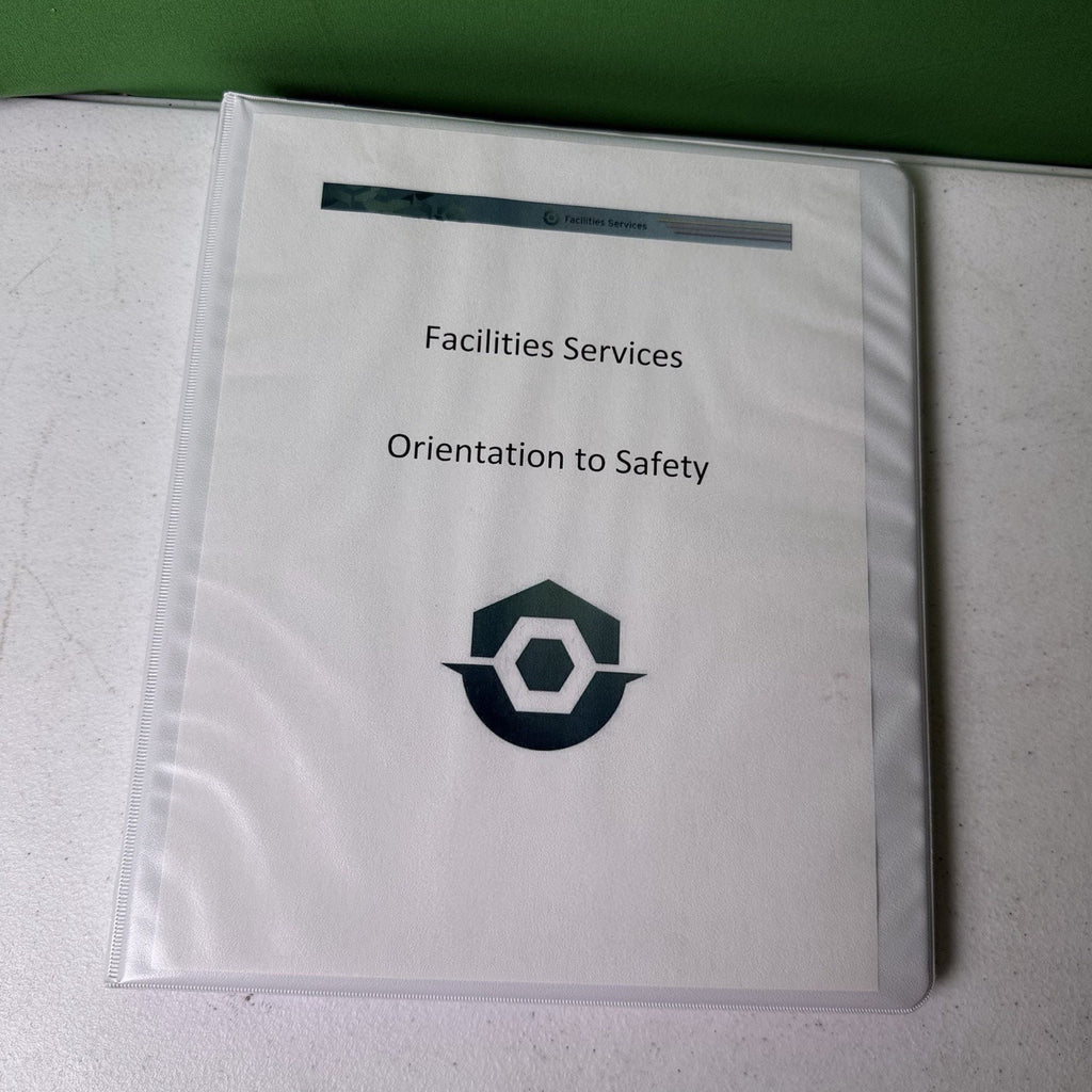 Facilities ServicesOrientation to Safety Manual