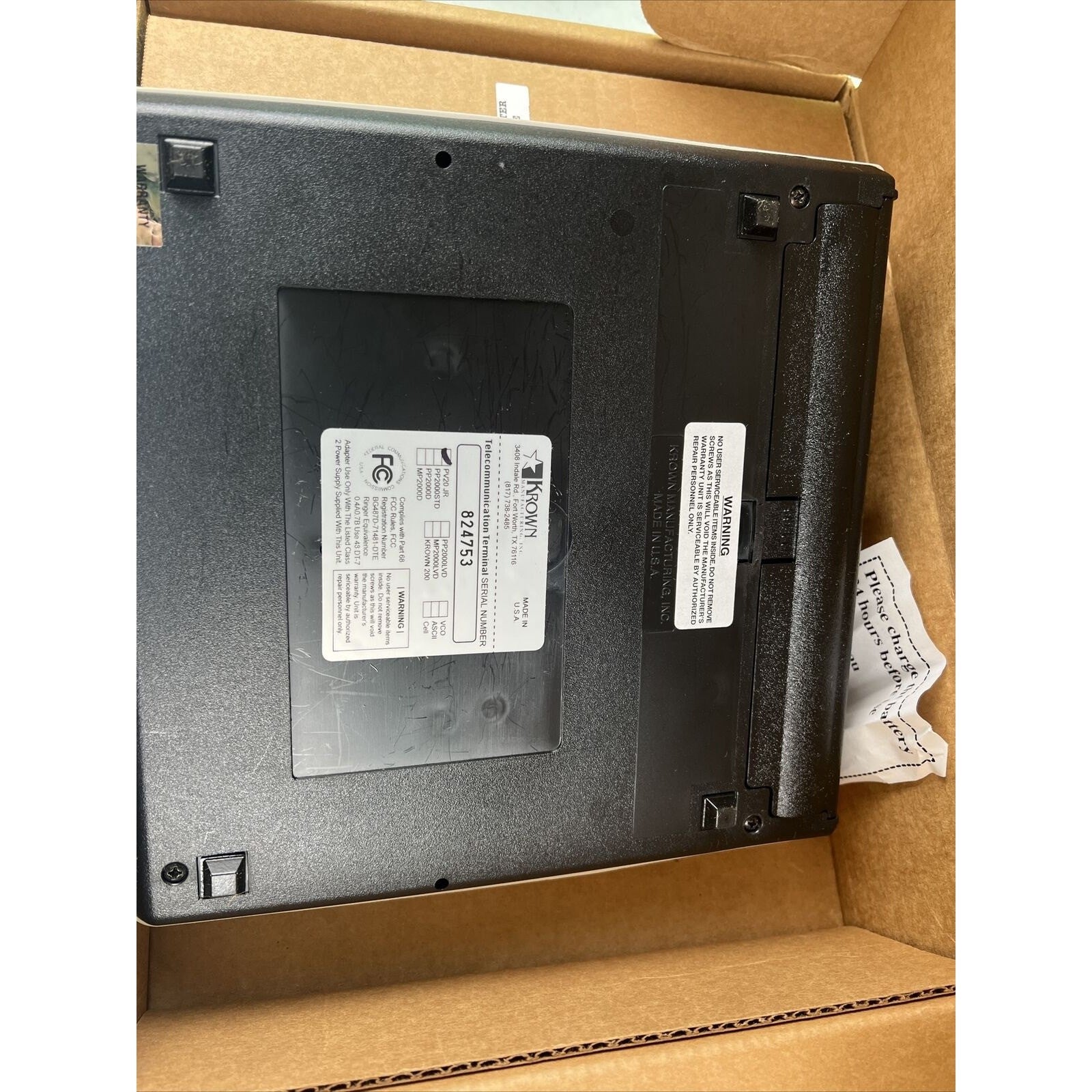 Krown Portaview, Model: PV20 JR, KRN-PV20JR. NEW