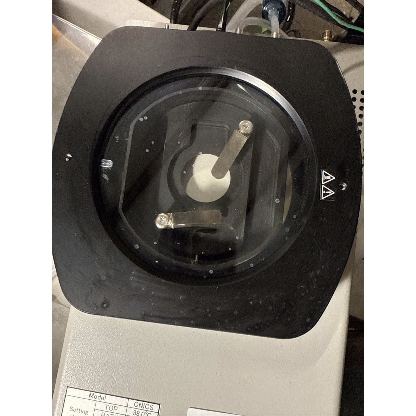 INU INCUBATION SYSTEM FOR MICROSCOPES TOKAI HIT MODEL INU-ONICS-F1 With Adaptor