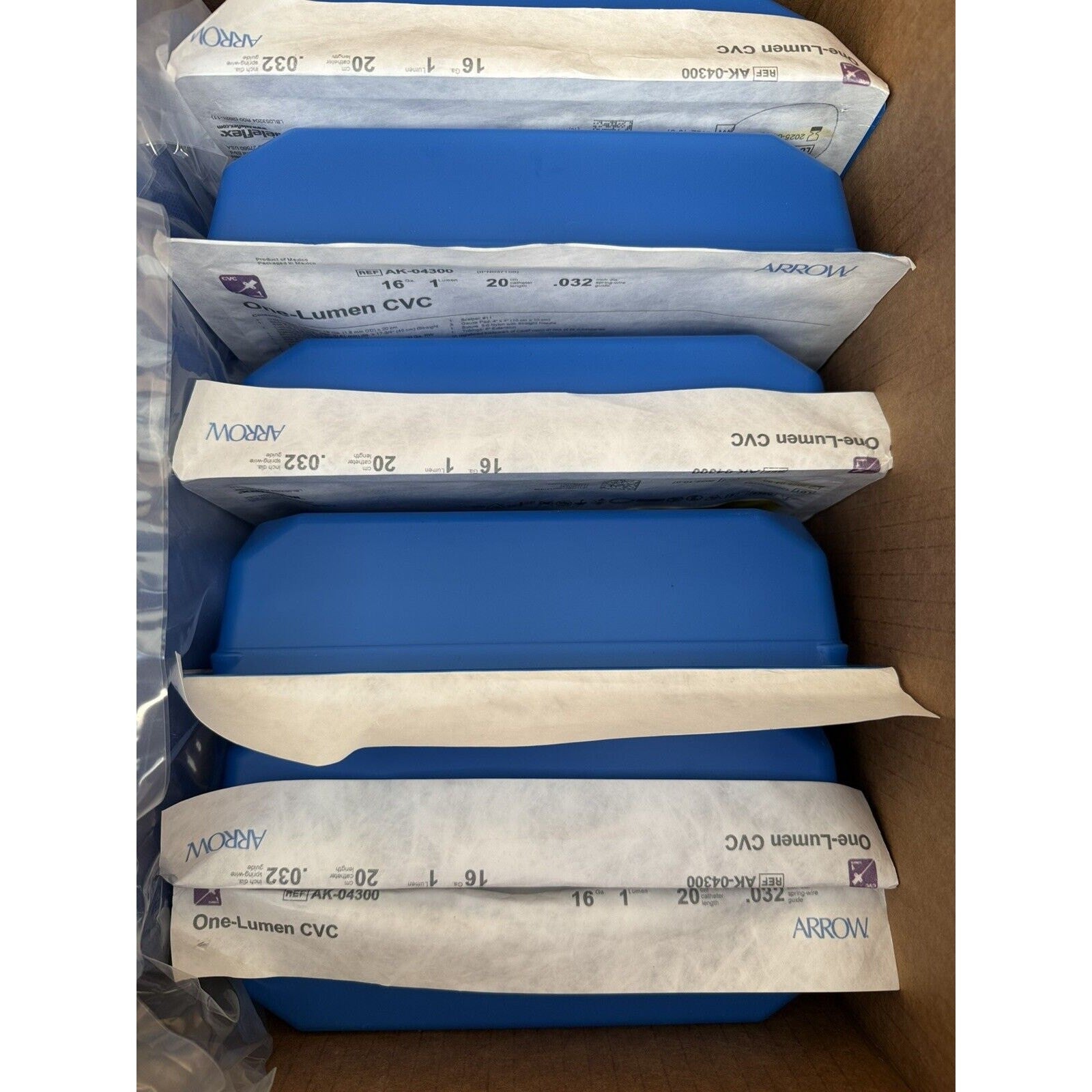 TeleFlex ARROW One Lumen CVC AK-04300, 16G x 20cm, 6 Pack