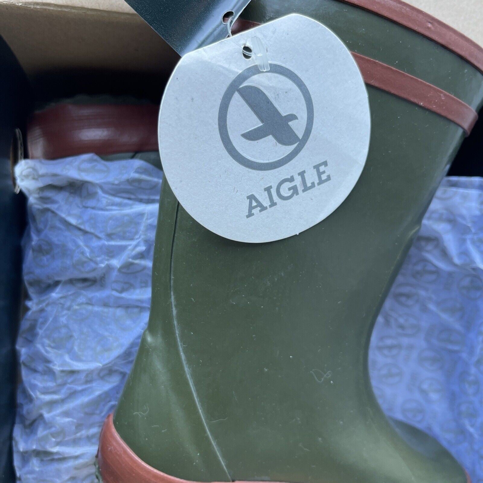 Aigle Unisex Lilly Pop Kaki 6.5
