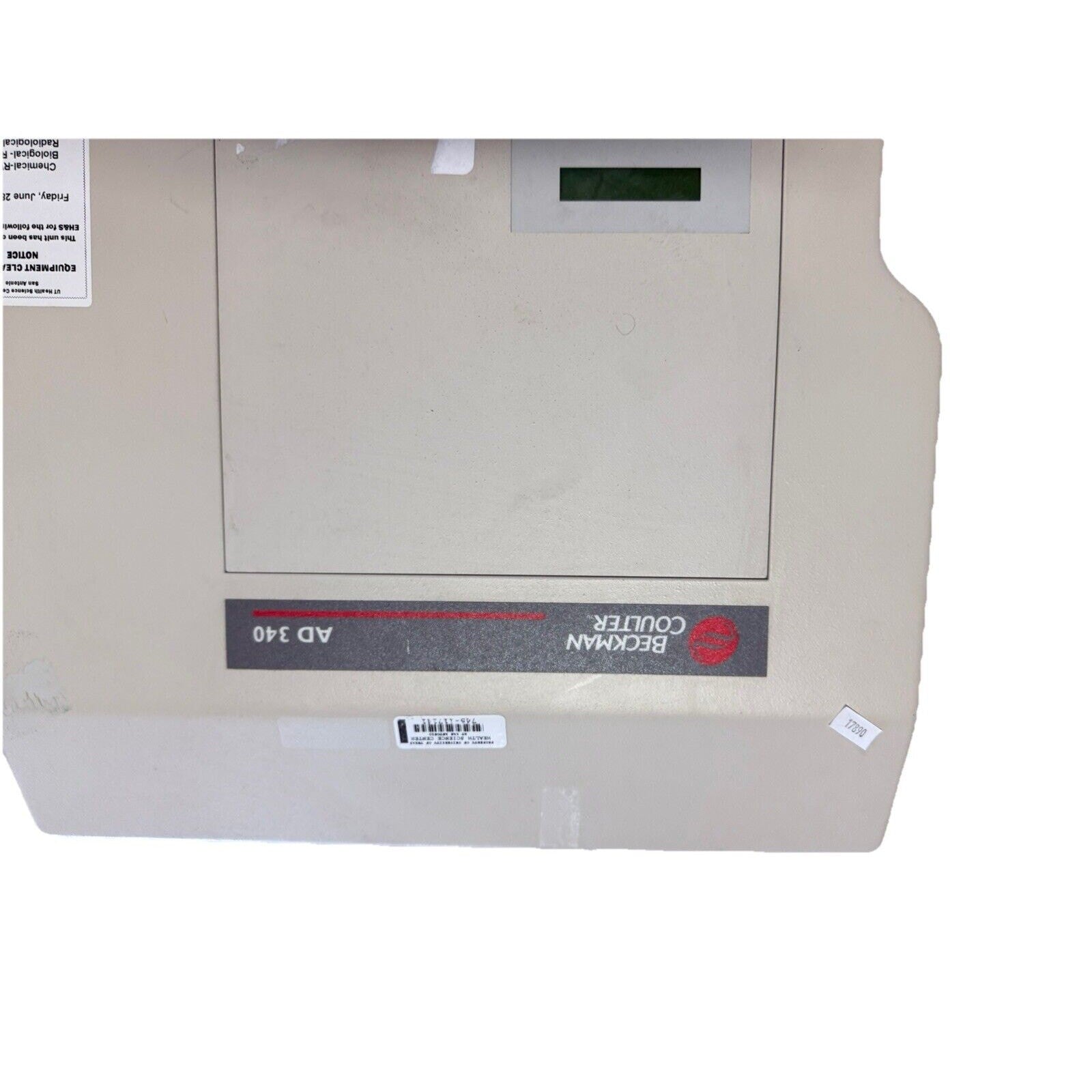 BECKMAN COULTER AD 340 PLATE READER
