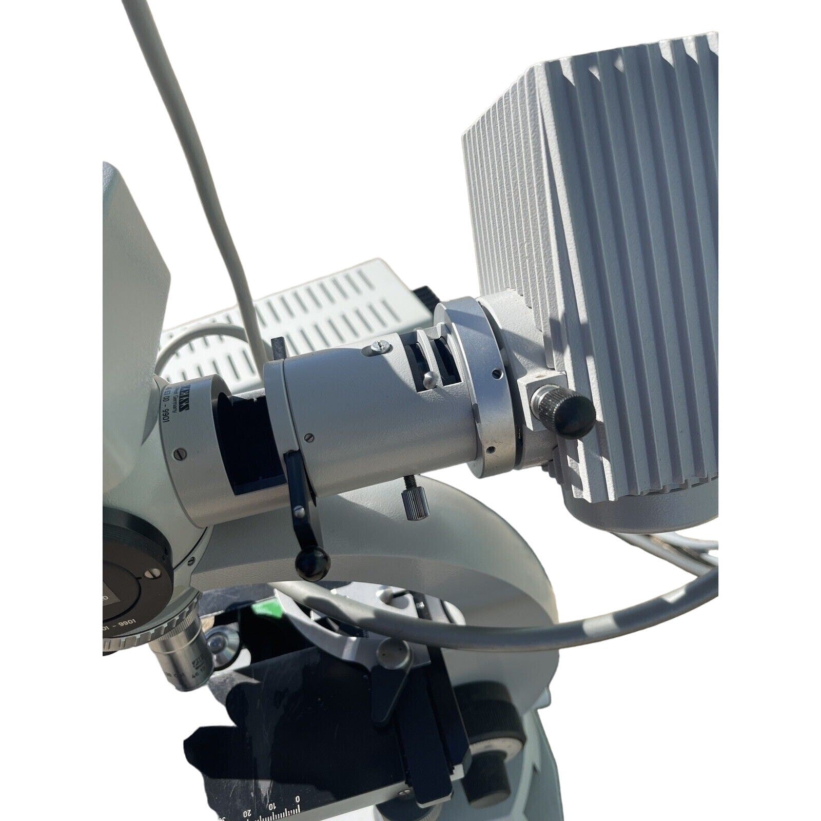 Upgraded Carl Zeiss Montagesatz T-UL Microscope 4628 With Extras