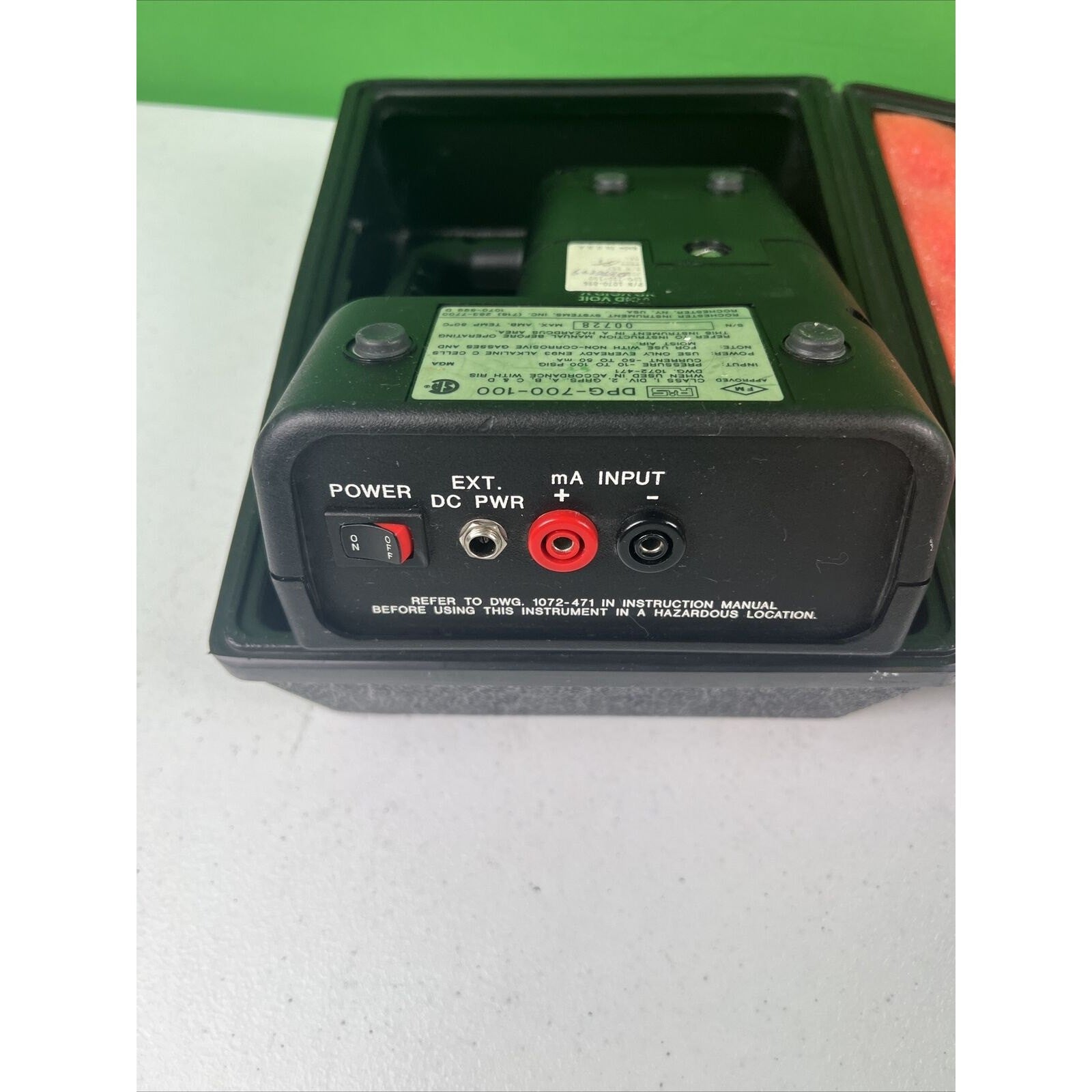 RiS DPG700 Digital Pressure Gauge DPG-700-100