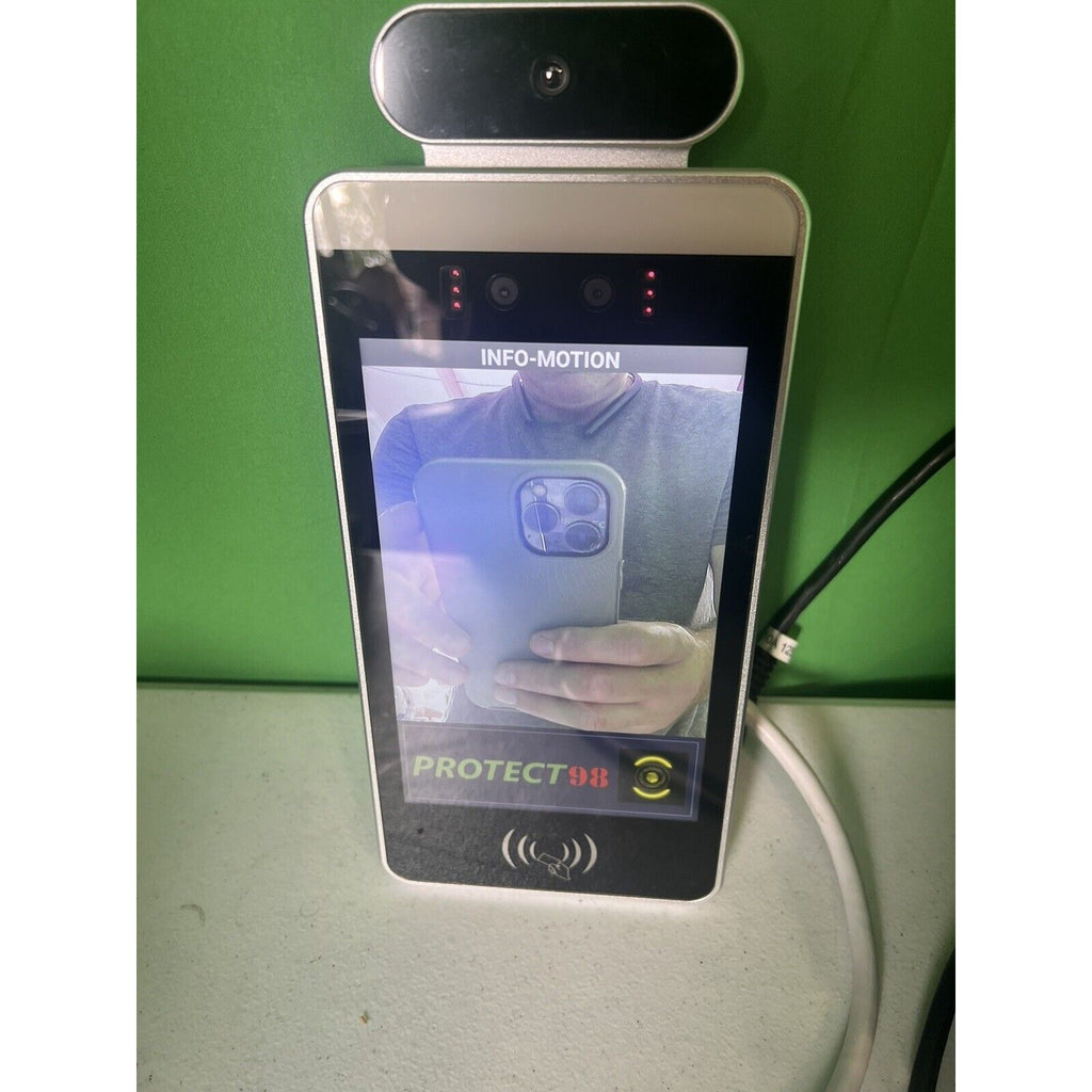 ZKTeco SF1008T Body-Temperature Detecting Facial Recognition Reader. With Stand!