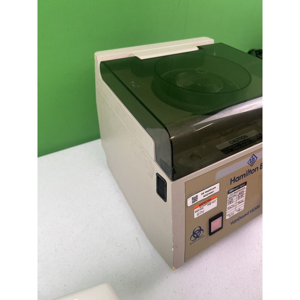 Vanguard Hamilton V6500 Compact Centrifuge. Tested Work Well