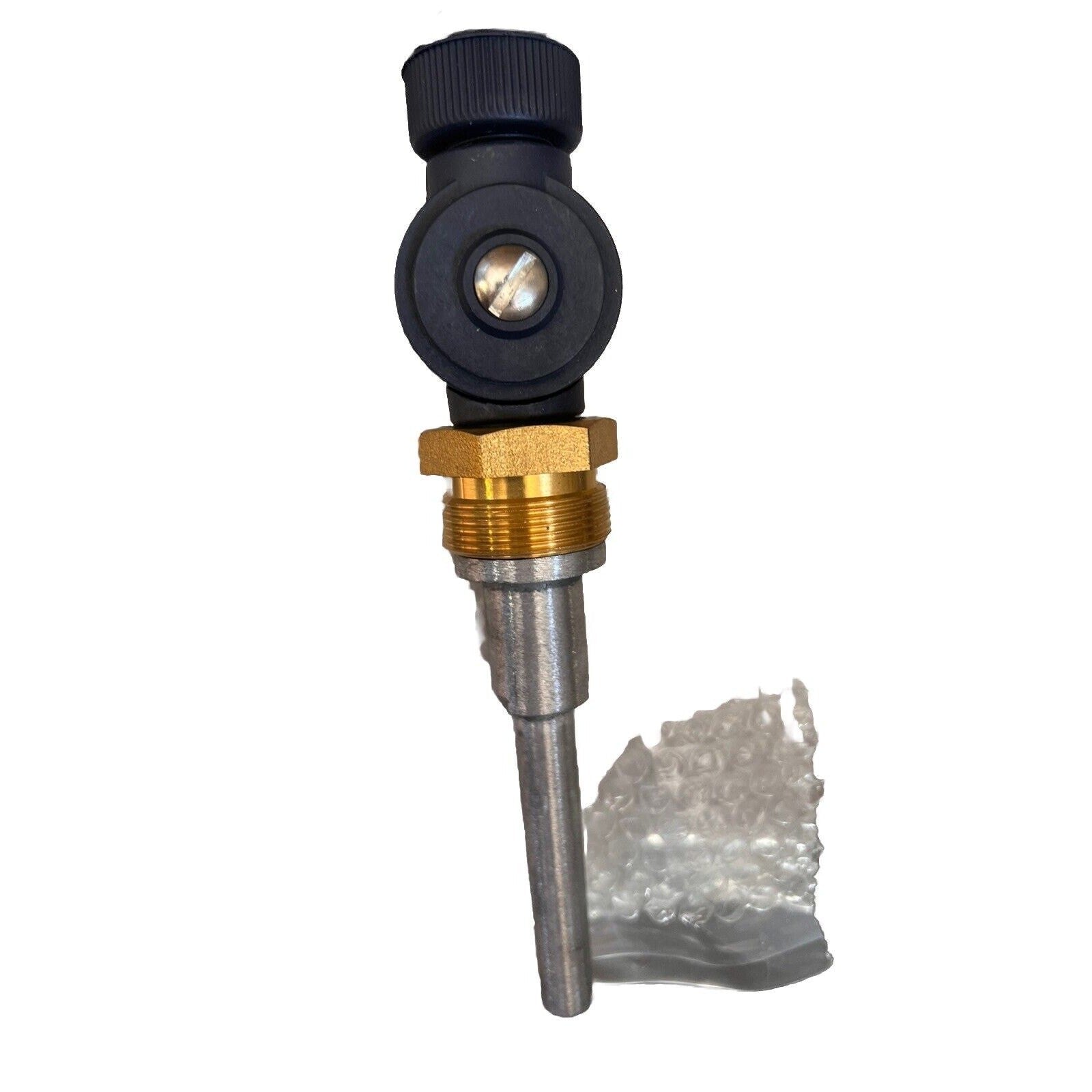 Weksler A935AF2 Adjust Angle Thermometer, 3-1/2" Stem, 9" Scale, 0-120F