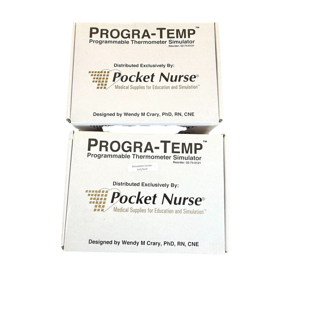 Pocket Nurse Progra-Temp Simulated Thermometer Education Simulation.  New