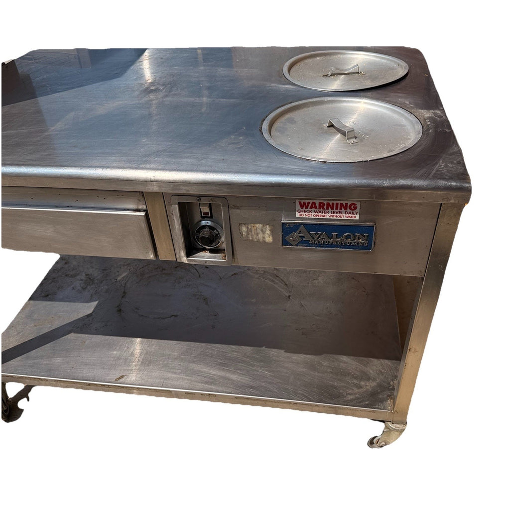 Avalon Donut Bakery Finishing Table AFT-48-2-1-C 48"