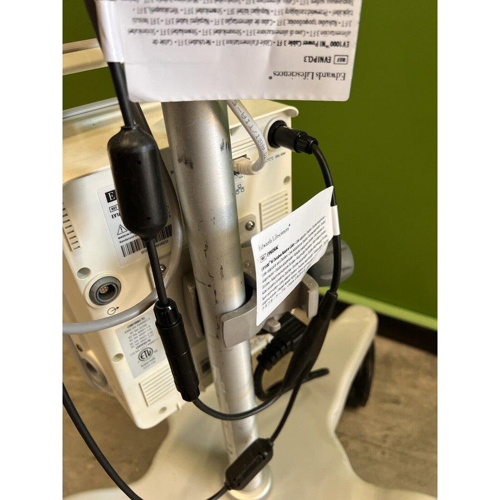 Edwards Lifesciences Cardiac Output Monitor, EV1000M, EV1000DB, EVPMP Pump Unit