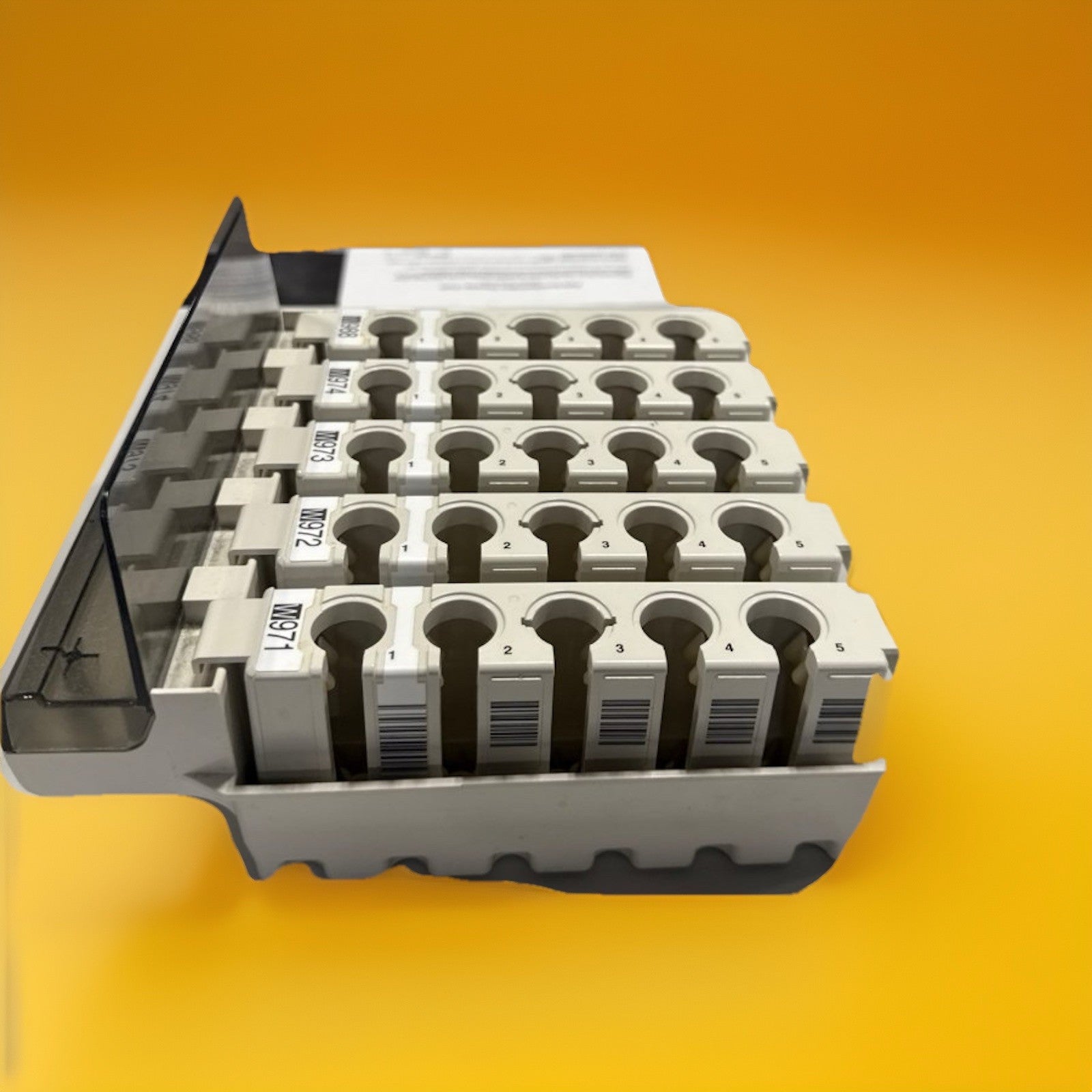 Abbott Laboratory Storage Components With Analyzer Sample Carrier Racks