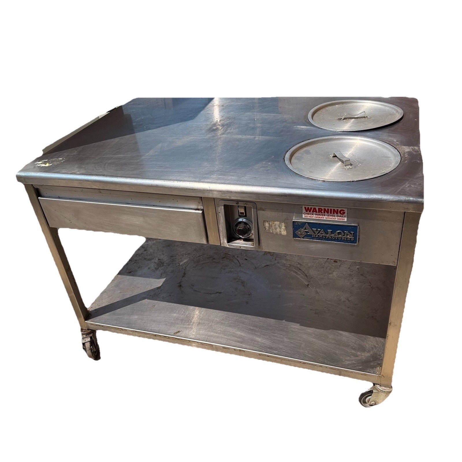 Avalon Donut Bakery Finishing Table AFT-48-2-1-C 48"