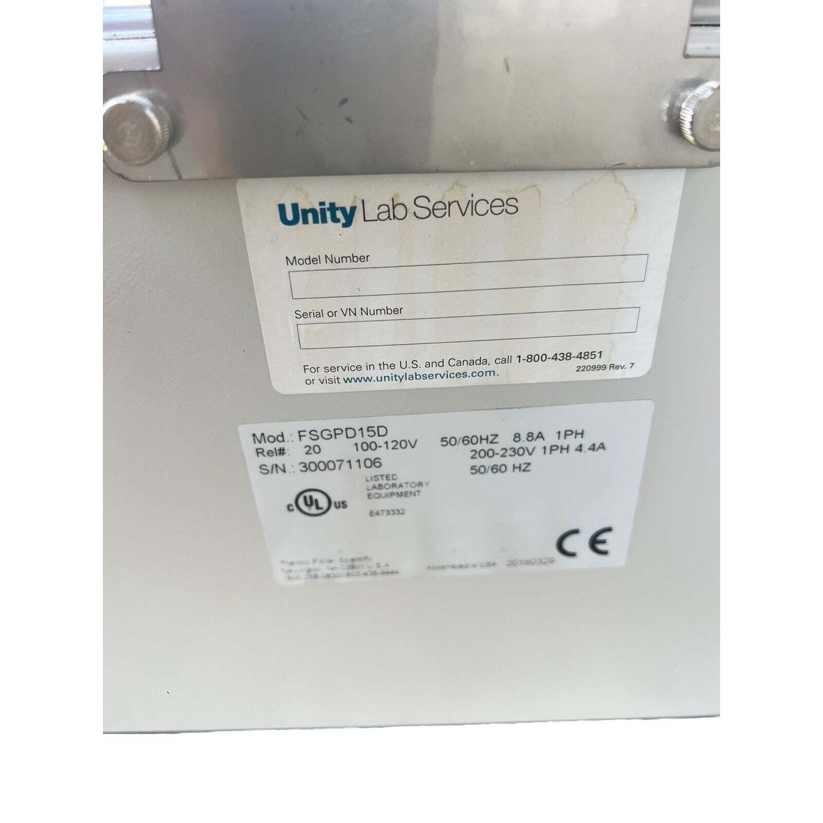 Thermo Scientific FSGPD15D Dual Water Bath, Isotemp GPD 150