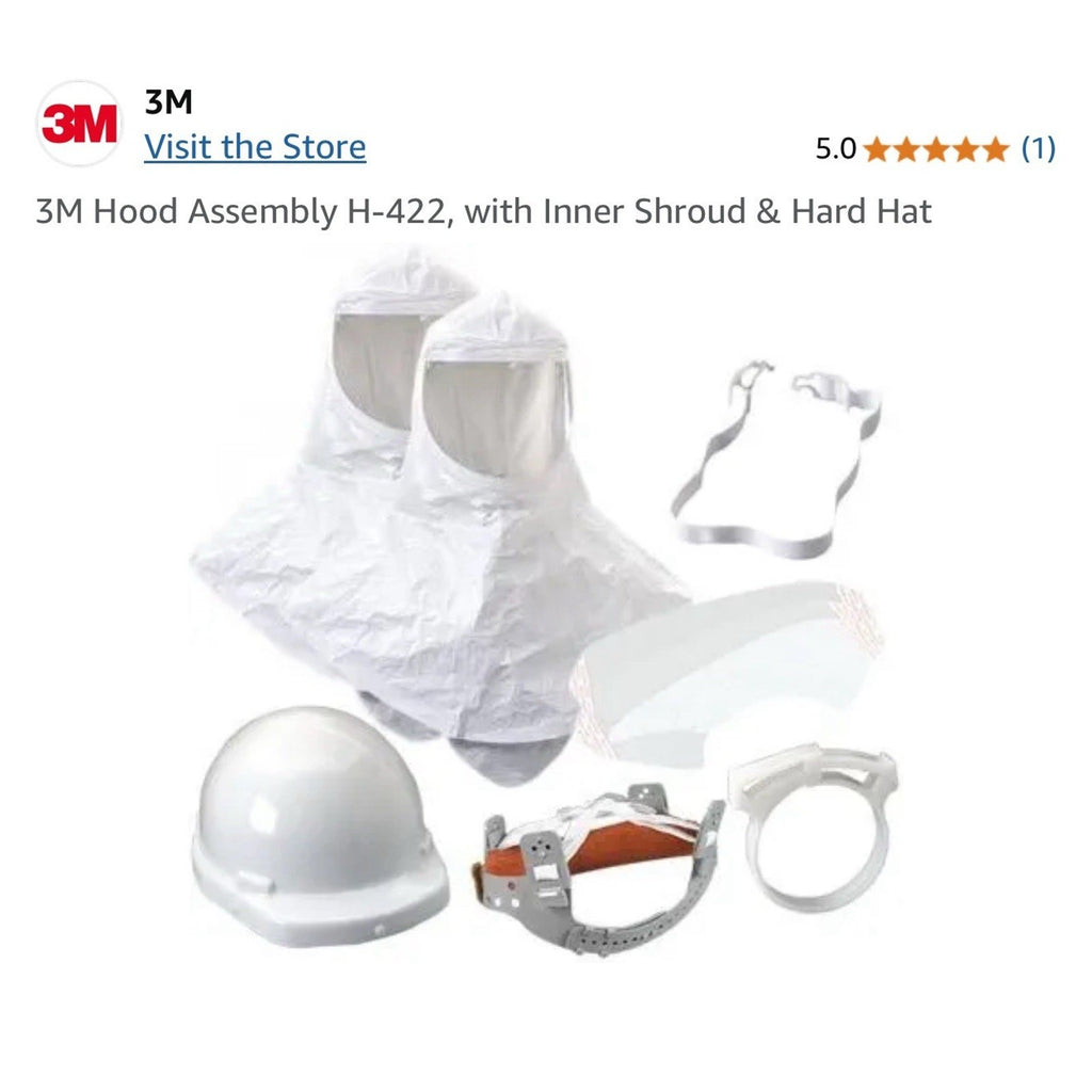 3M HOOD ASSEMBLY INNER SHROUD CAP SUSP H-421, NSN 4240-01-479-0680