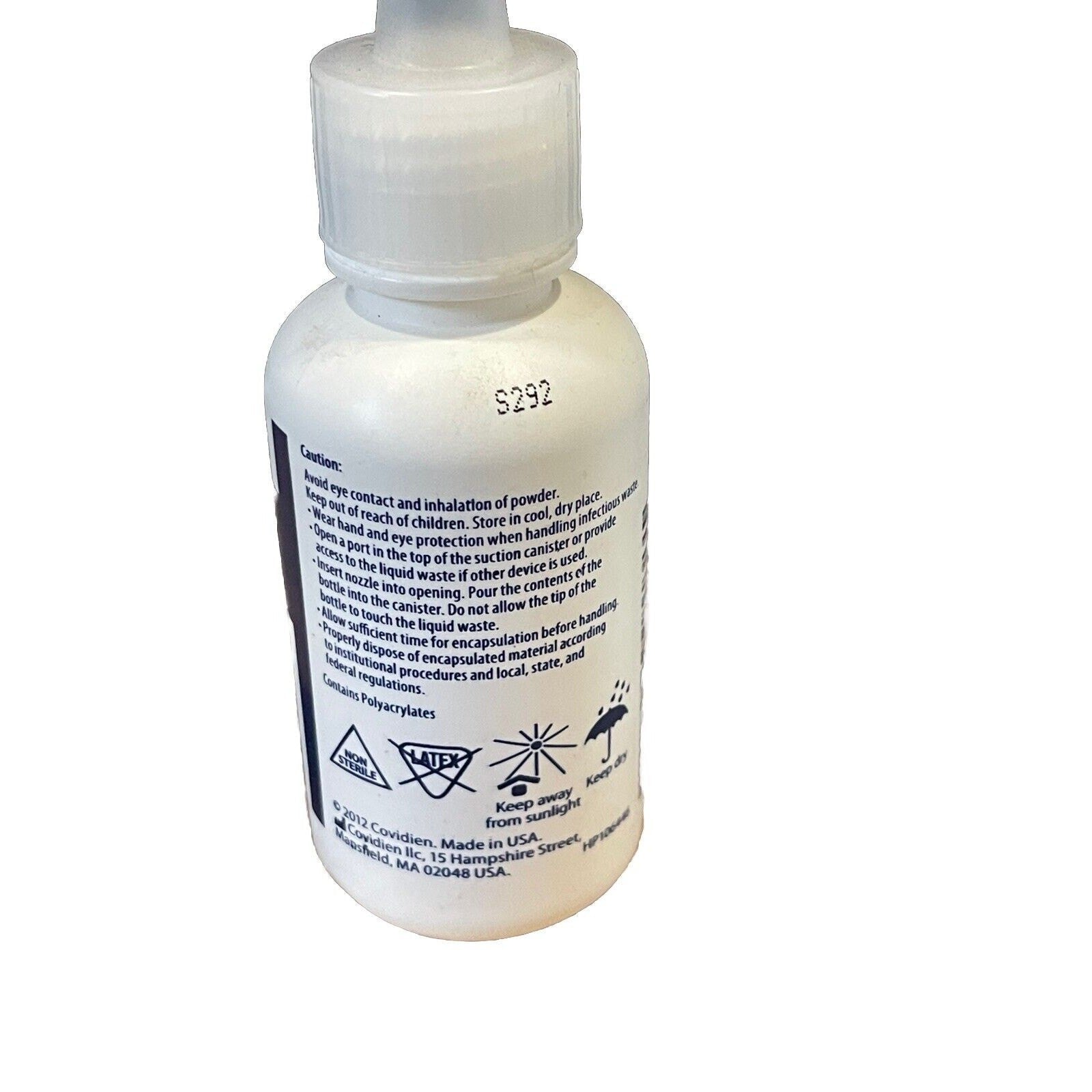 Covidien 31146130 Devon Solidifier, Solidifies