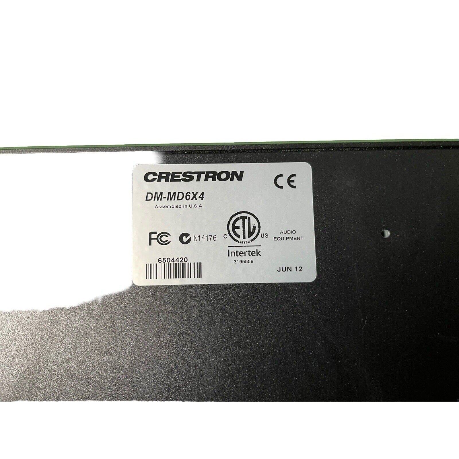 Crestron DM-MD6X4 DM Media Distribution Center