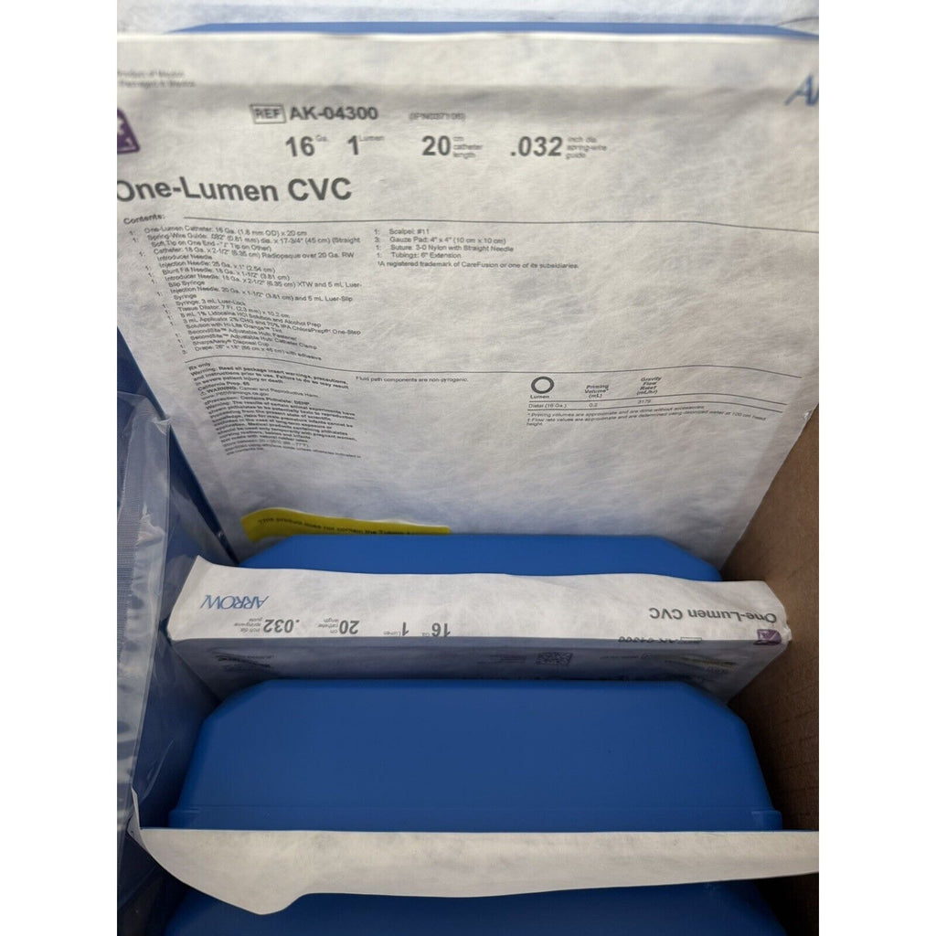 TeleFlex ARROW One Lumen CVC AK-04300, 16G x 20cm, 6 Pack