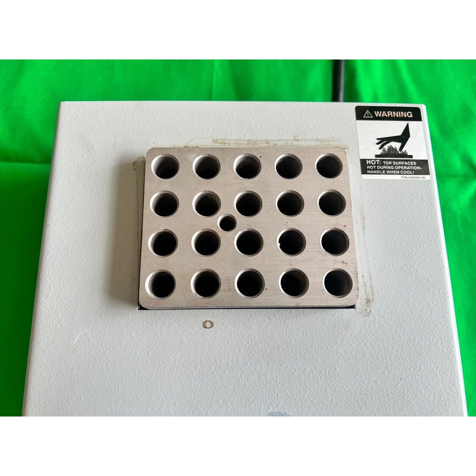 VWR Scientific Standard Heat Block 1 Cat. No. 13259-030 1949030. TESTED