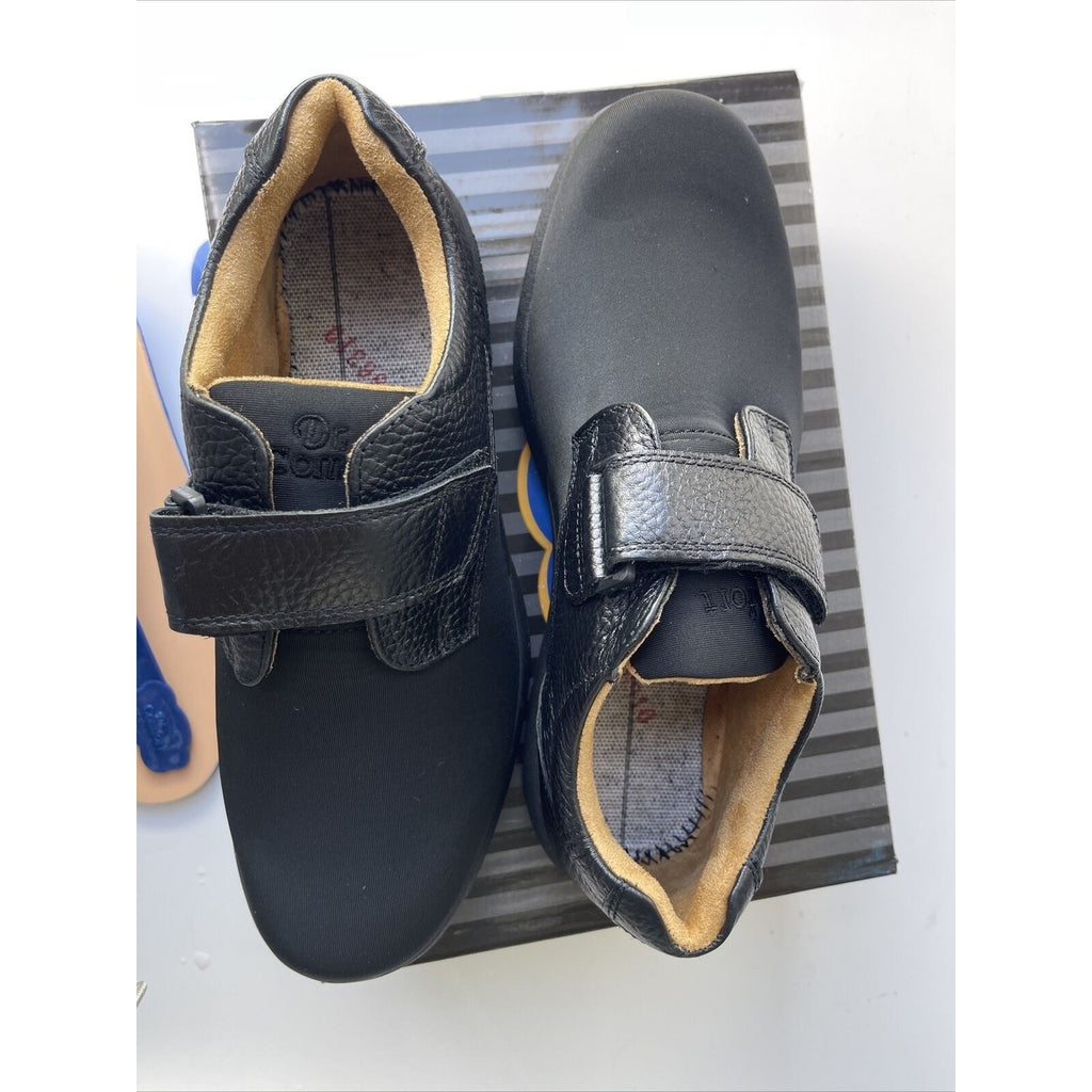 Dr. Comfort 6410 Brian Men's 10.5 Black Loafers. A113