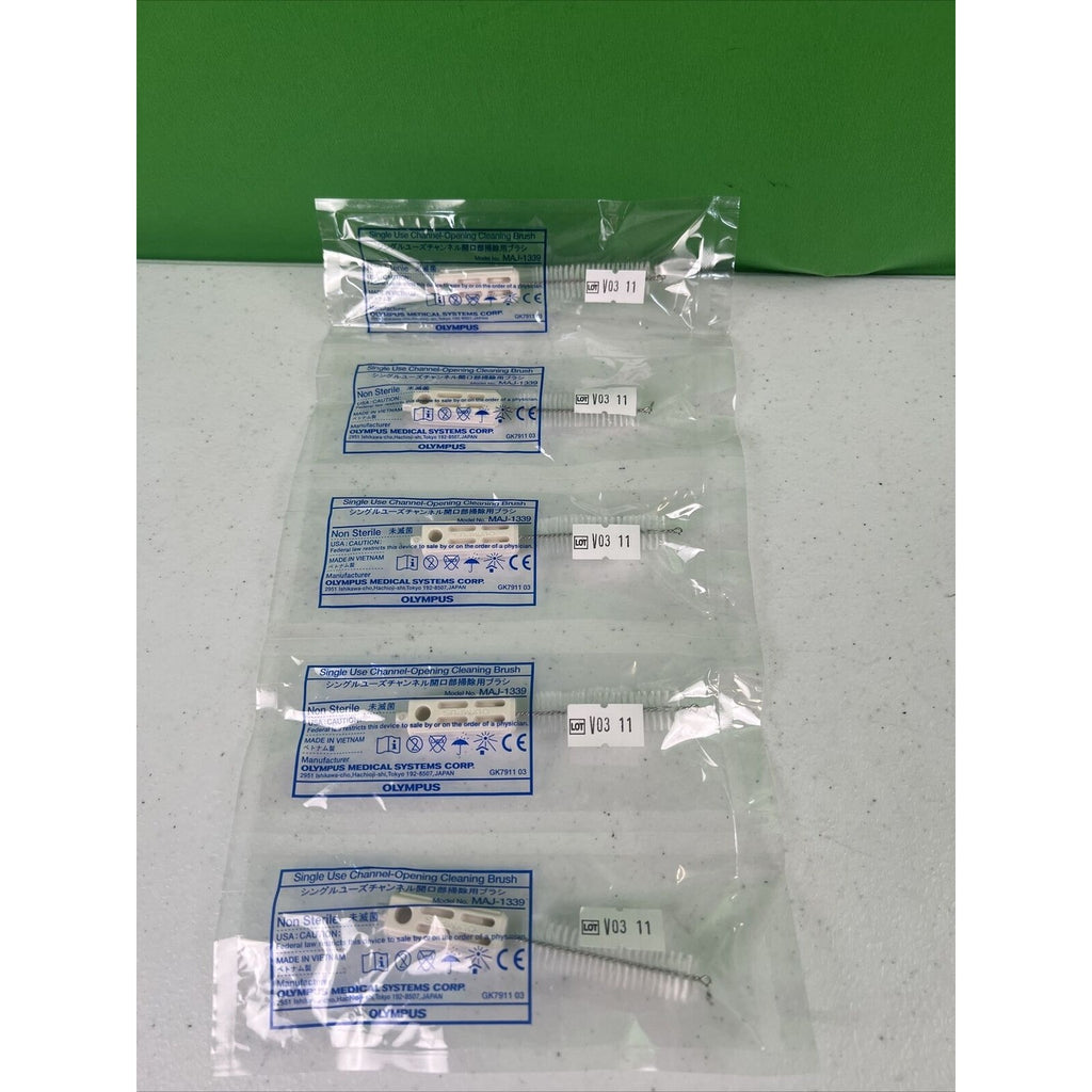 Olympus MAJ-1339 single use channel opening cleaning Brush, 50 Units