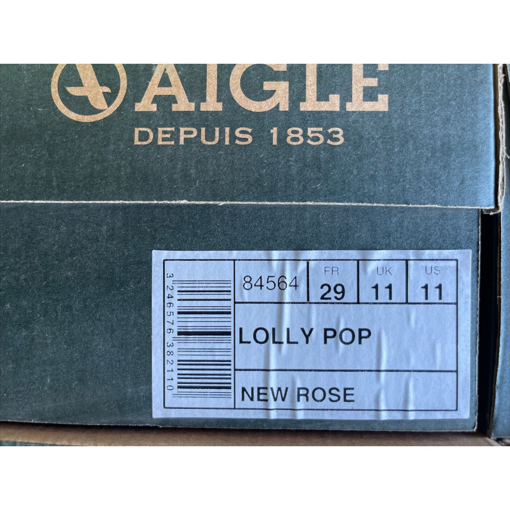 Aigle Kids Lilly Pop New Rose Size 11