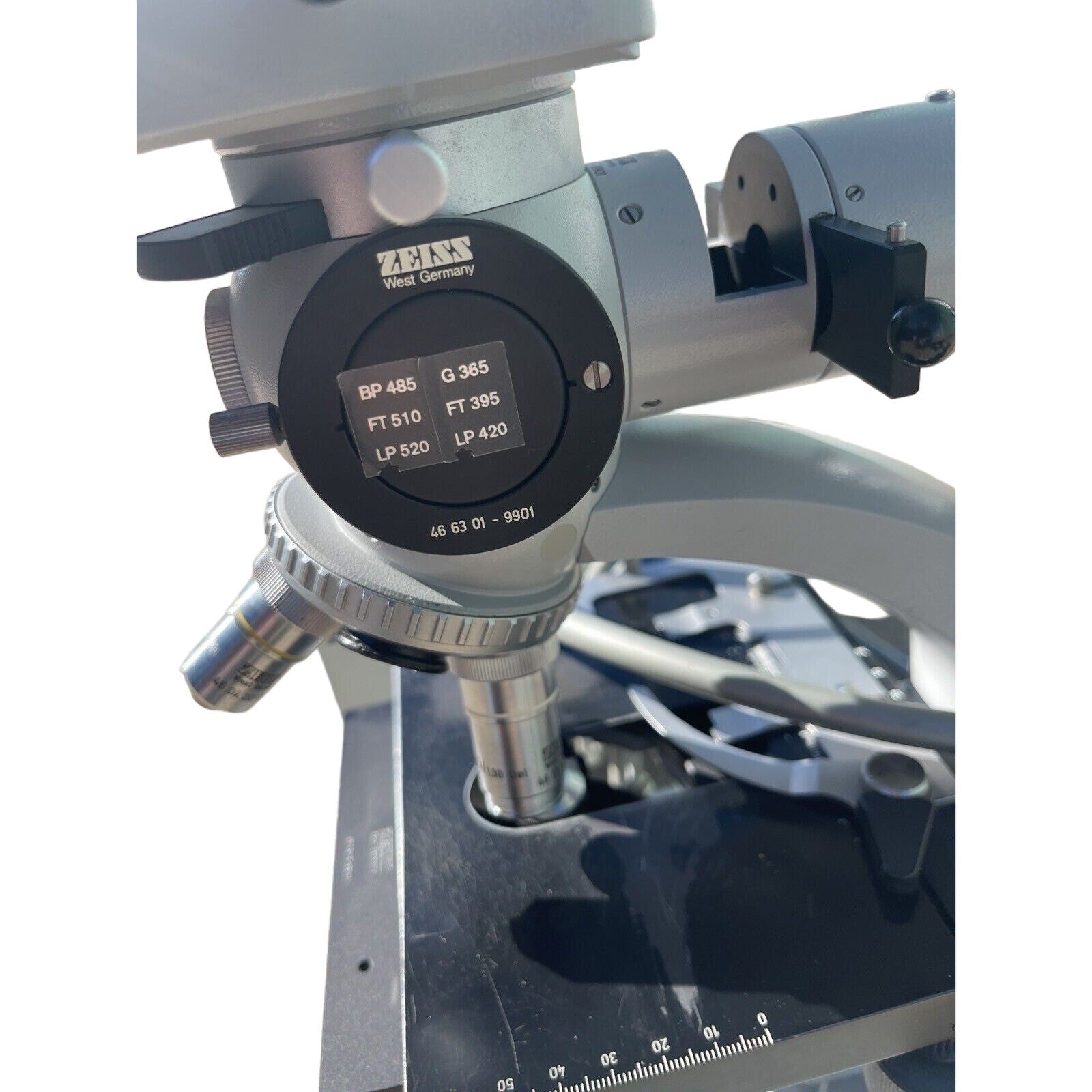 Upgraded Carl Zeiss Montagesatz T-UL Microscope 4628 With Extras