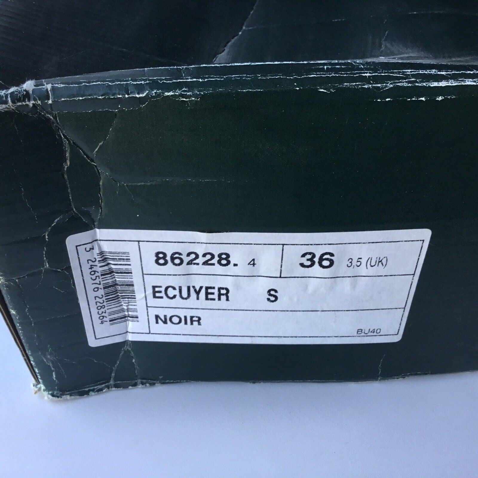 Aigle Ecuyer S Black Women's Size 5