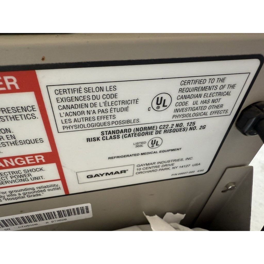 Gaymar Medi-Therm III MTA5900 Warming Unit With Instructions & Quick reference