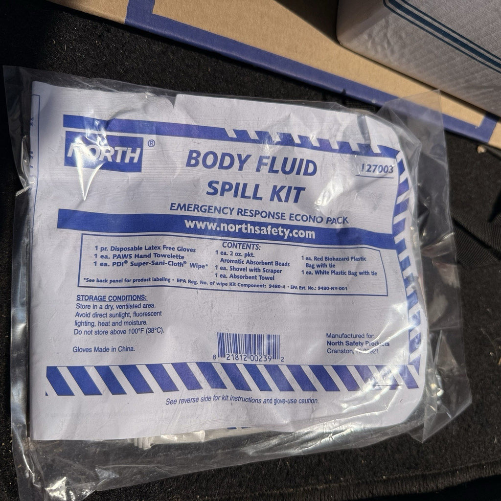 North by Honeywell 127003, Body Fluid Spill Kit, sealed