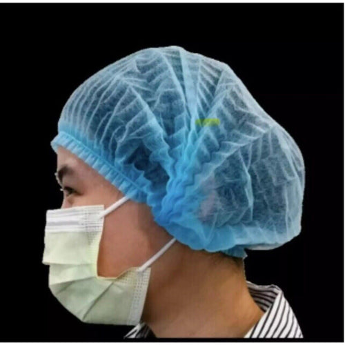 1000 Case - Medline Bouffant Hair Net Cap Non Woven Disposable Hairnet CRI1404A