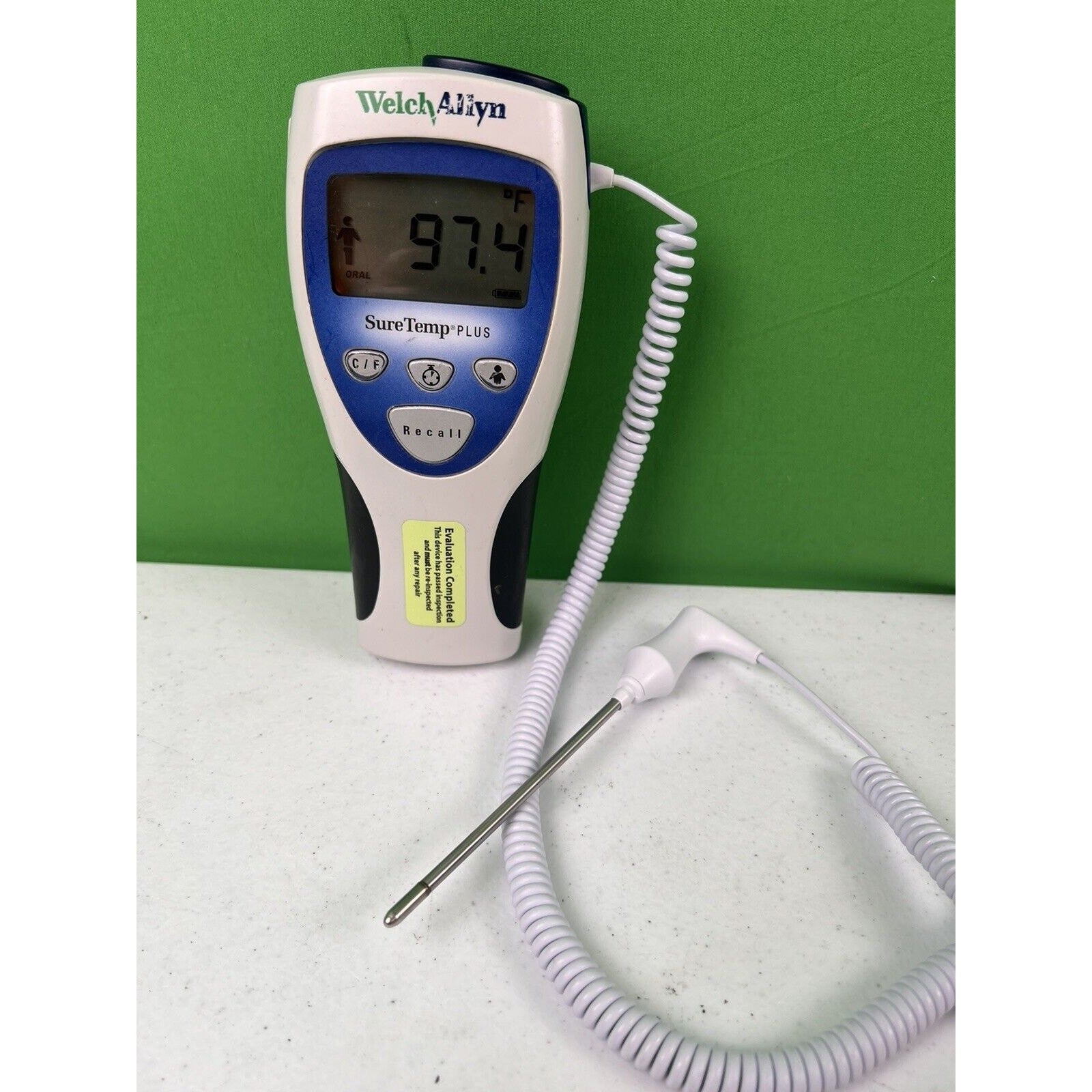 Welch Allyn Sure Temp Plus Thermometer Ref 901053 W/ Temperature Probe