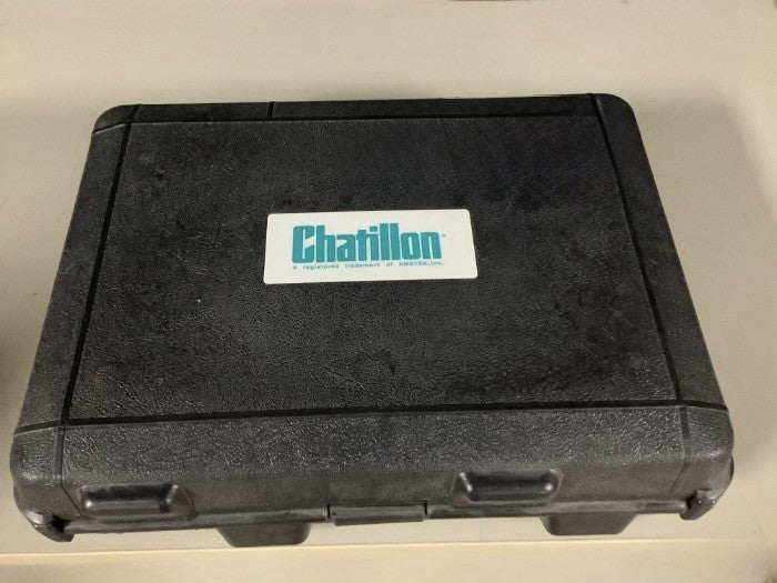 Chatillion 500 LB  FCE-500 Digital Force Gauge with ATTACHMENTS